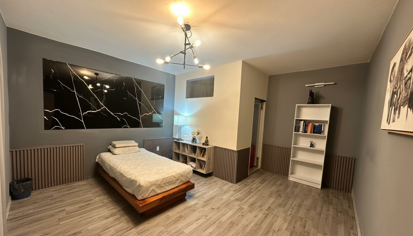 Habitaciones y espacios de descanso